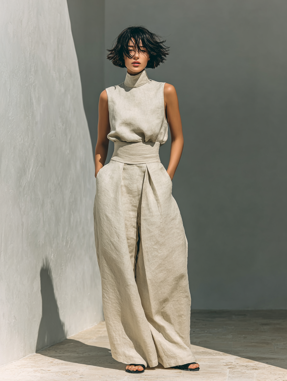 Kendal - Minimalist Cotton & Linen Set