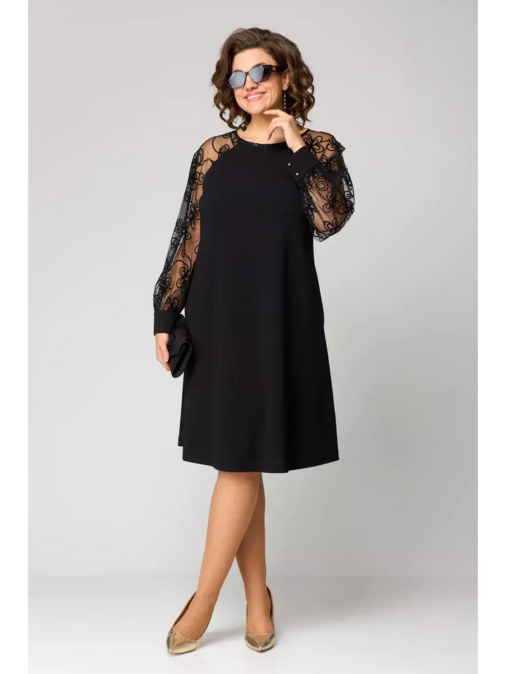 EMMA| Timeless Elegance Midi Dress