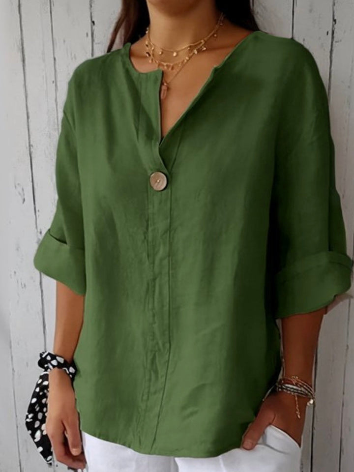 Evelyn | Relaxed Linen Blouse