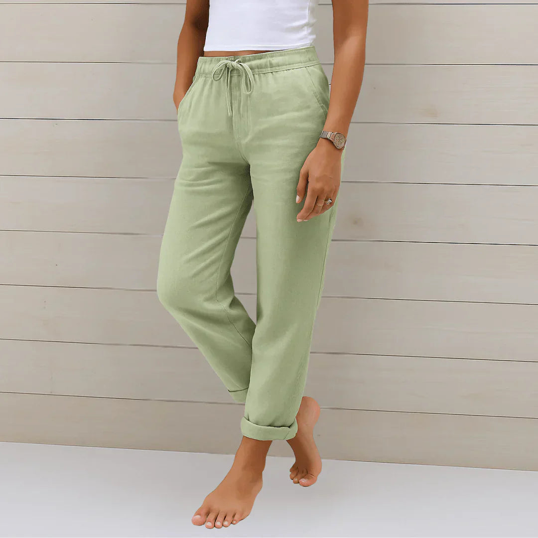 Giselle - Softloom linen pants