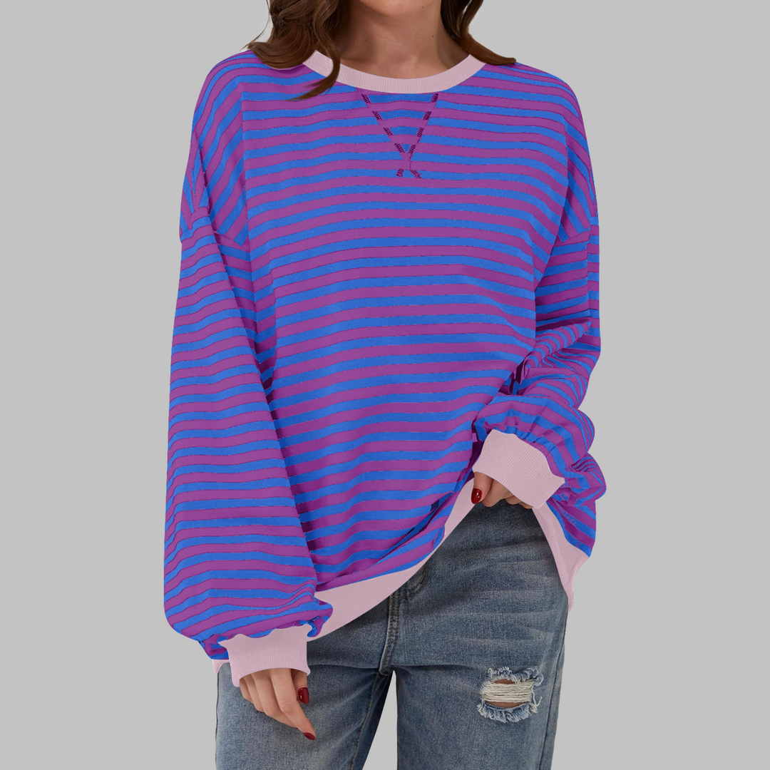 Avelisse Toronto — The Solène · Striped Lightweight Spring Top