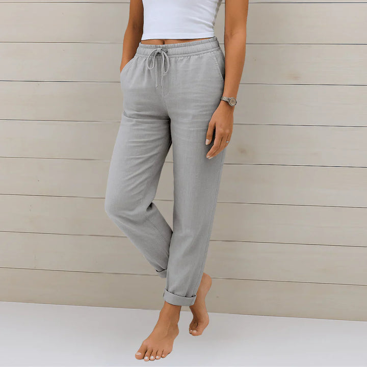 Giselle - Softloom linen pants