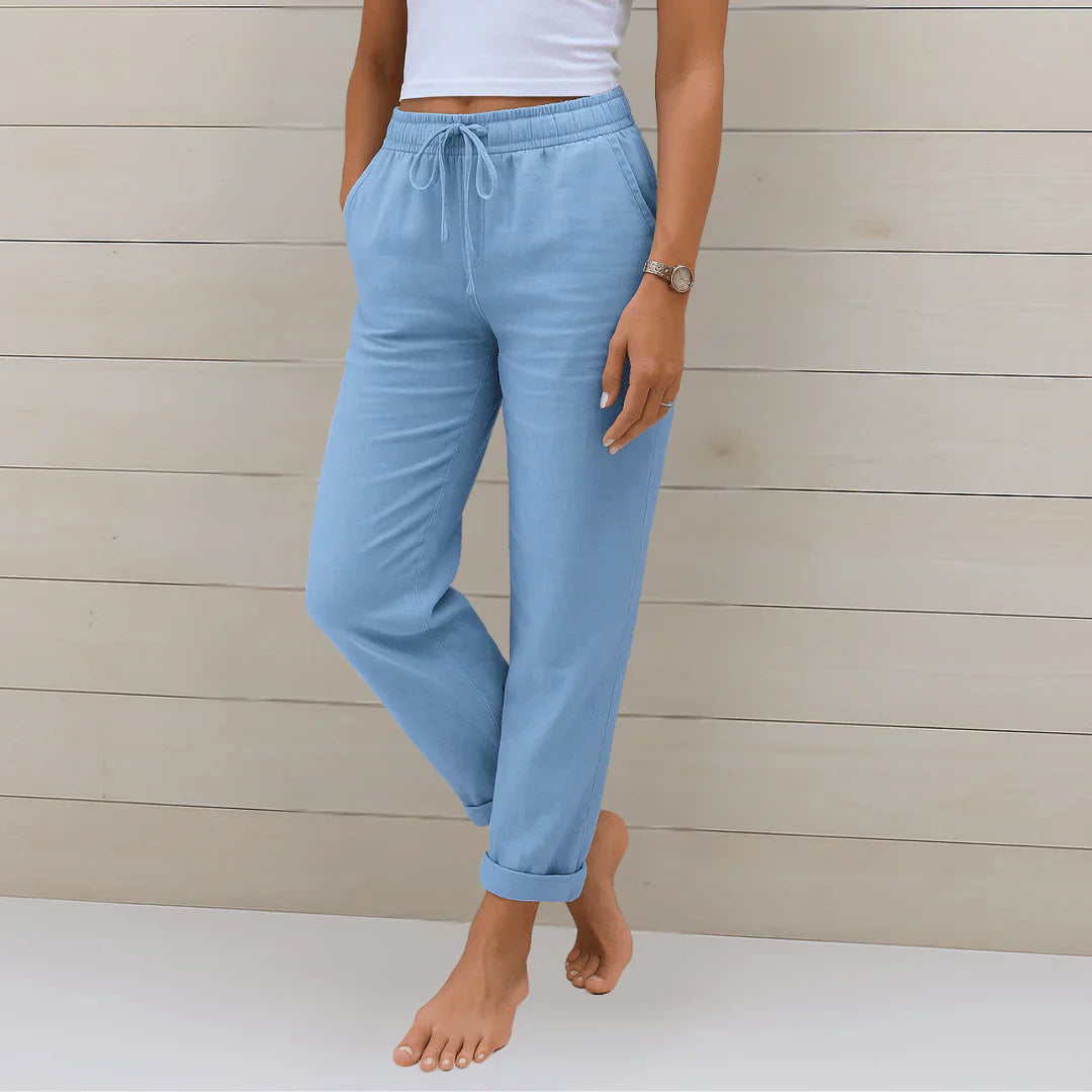 Giselle - Softloom linen pants