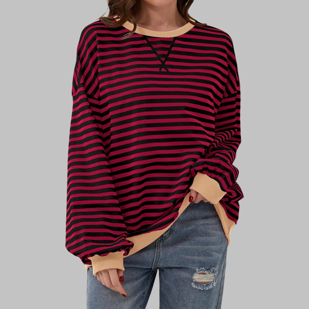 Avelisse Toronto — The Solène · Striped Lightweight Spring Top