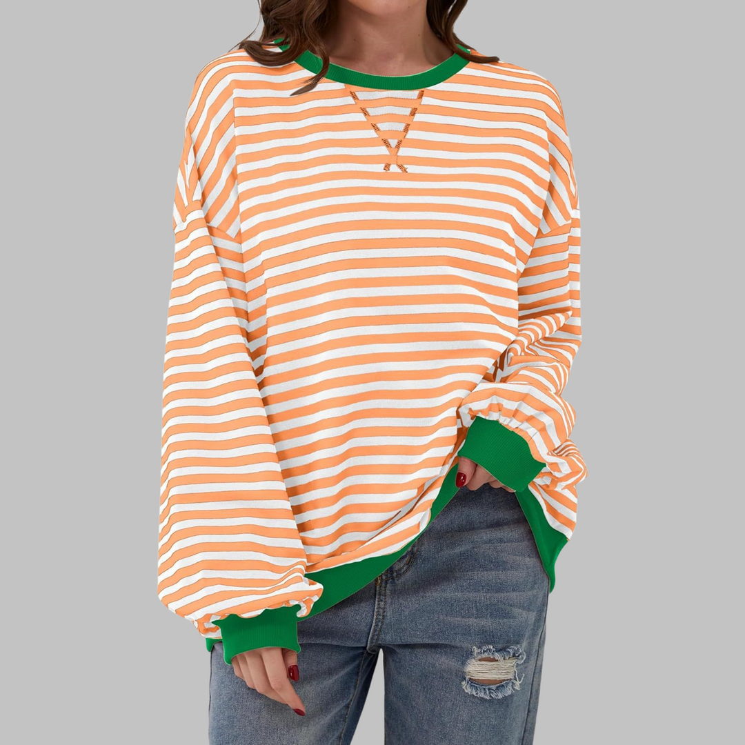 Avelisse Toronto — The Solène · Striped Lightweight Spring Top