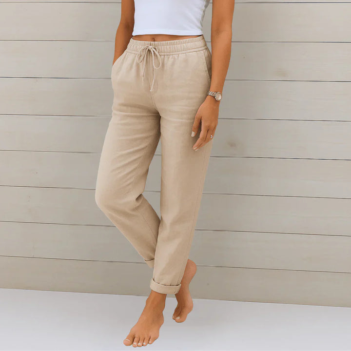 Giselle - Softloom linen pants