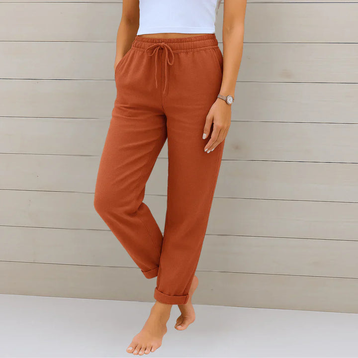 Giselle - Softloom linen pants