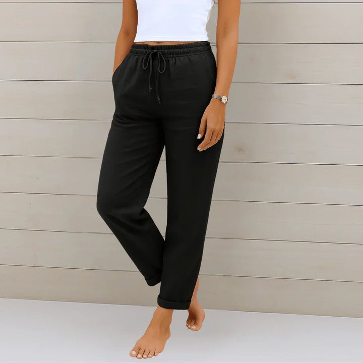 Giselle - Softloom linen pants