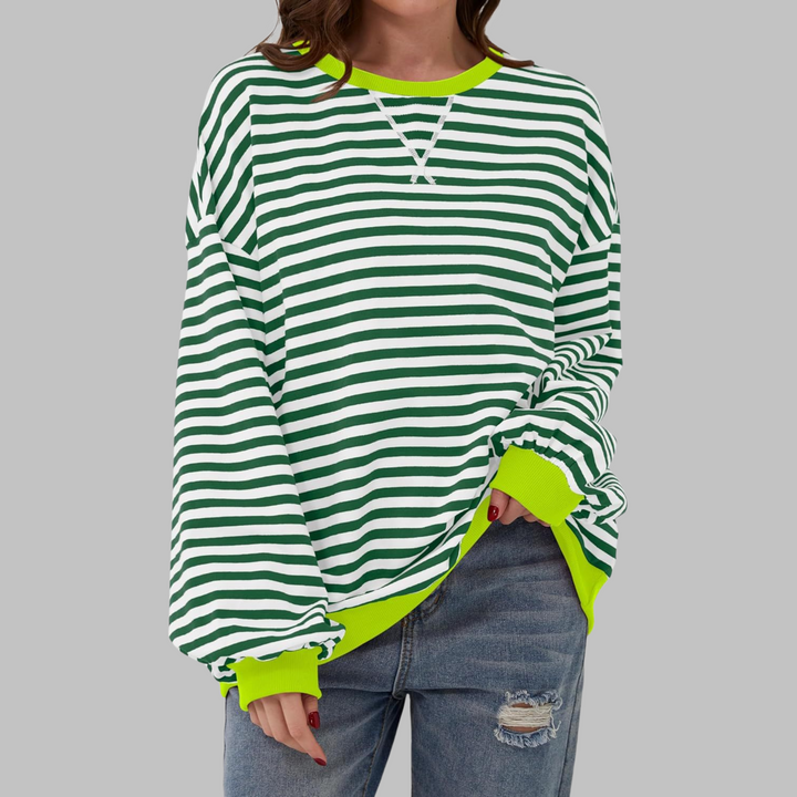 Avelisse Toronto — The Solène · Striped Lightweight Spring Top