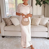 Brittany - Crochet Maxi Dress & Inner Dress Set