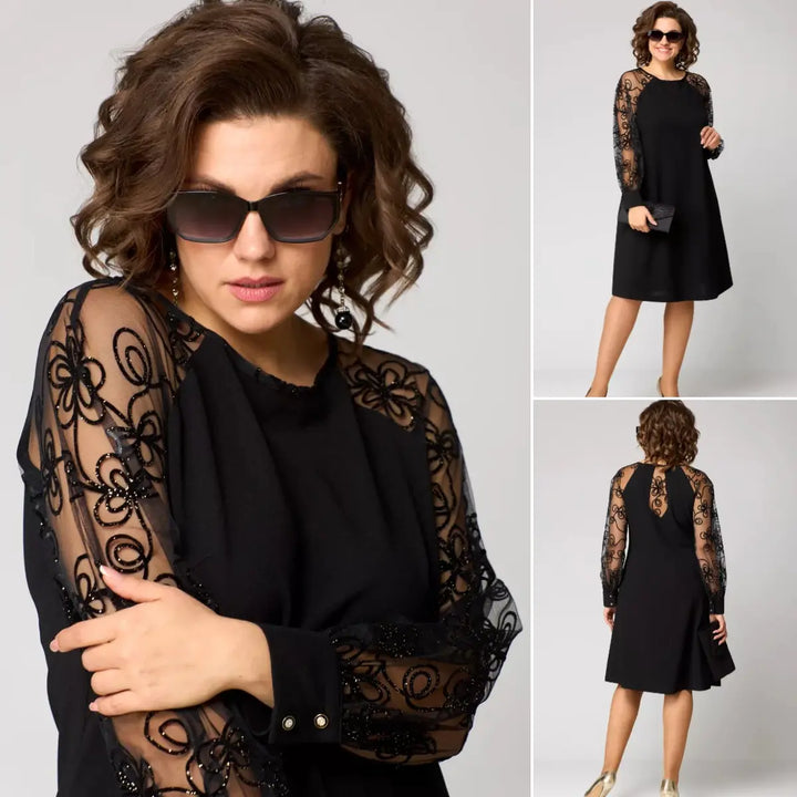 EMMA| Timeless Elegance Midi Dress