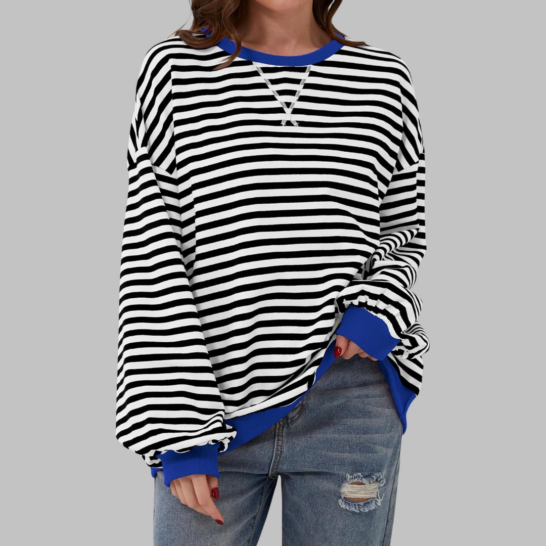 Avelisse Toronto — The Solène · Striped Lightweight Spring Top