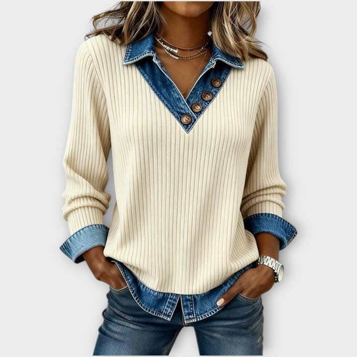 Anahi-Jean trim jacket