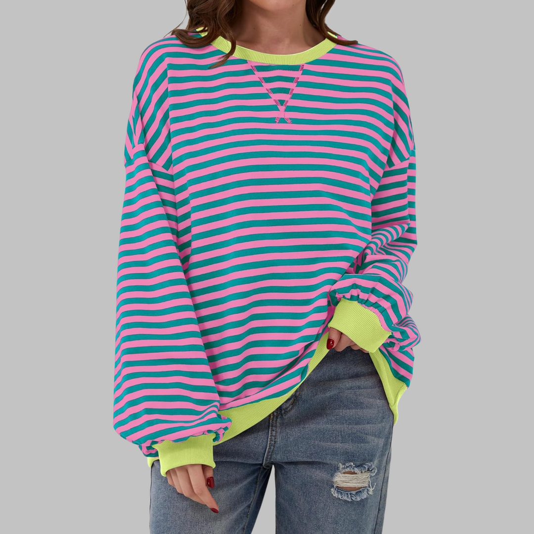 Avelisse Toronto — The Solène · Striped Lightweight Spring Top