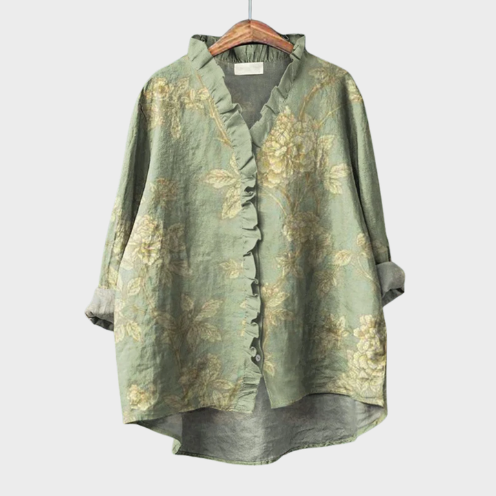 Amélie — Elegant Summer Blouse by Avelisse Toronto