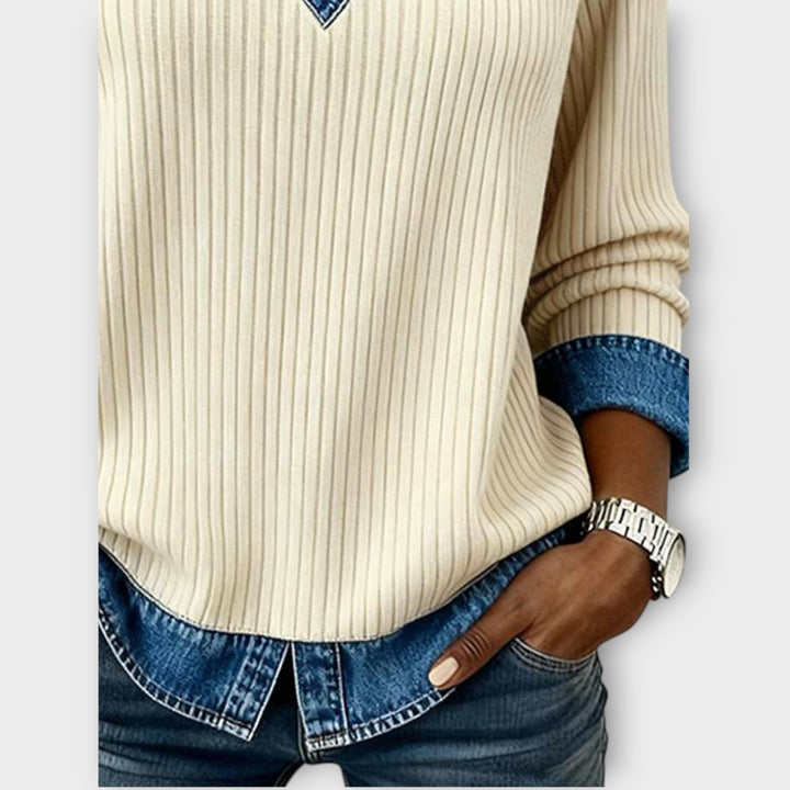 Anahi-Jean trim jacket