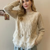 KARELY Ruffle Cardigan