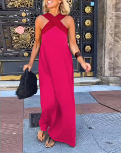 DANIELA | DRESS WITH CROSSED CUT
