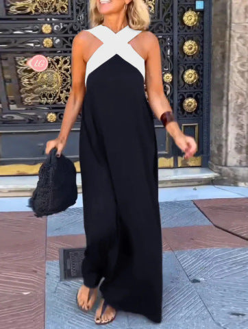 DANIELA | DRESS WITH CROSSED CUT
