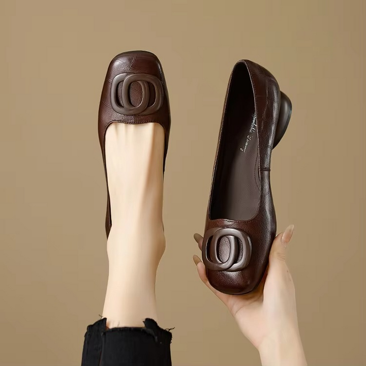 PLUME™ | Leather Ballet Flat