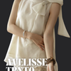 RAQUEL Three-Layer Lace Blouse with Elegant Bow Detail