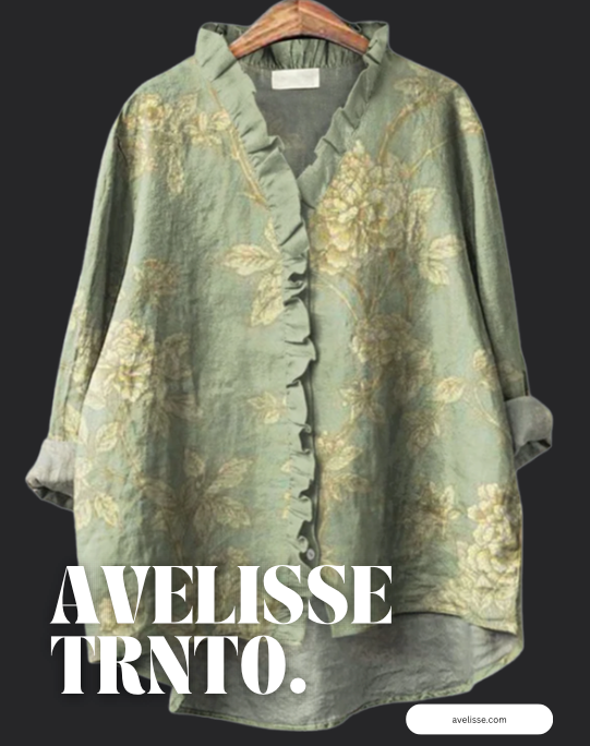 Amélie — Elegant Summer Blouse by Avelisse Toronto