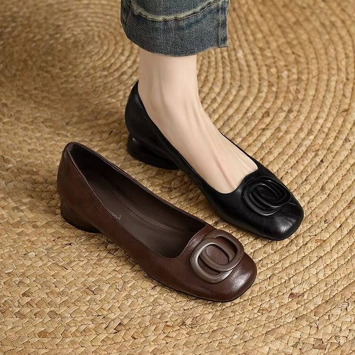 PLUME™ | Leather Ballet Flat