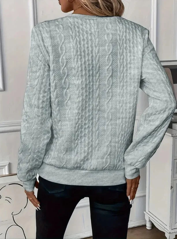 Angelica Zipper Sweatshirt – Stylish & Comfy