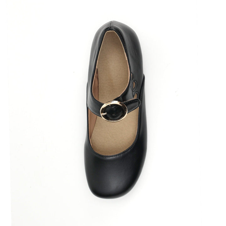 Elena — Orthopedic Leather Flats by Avelisse Toronto