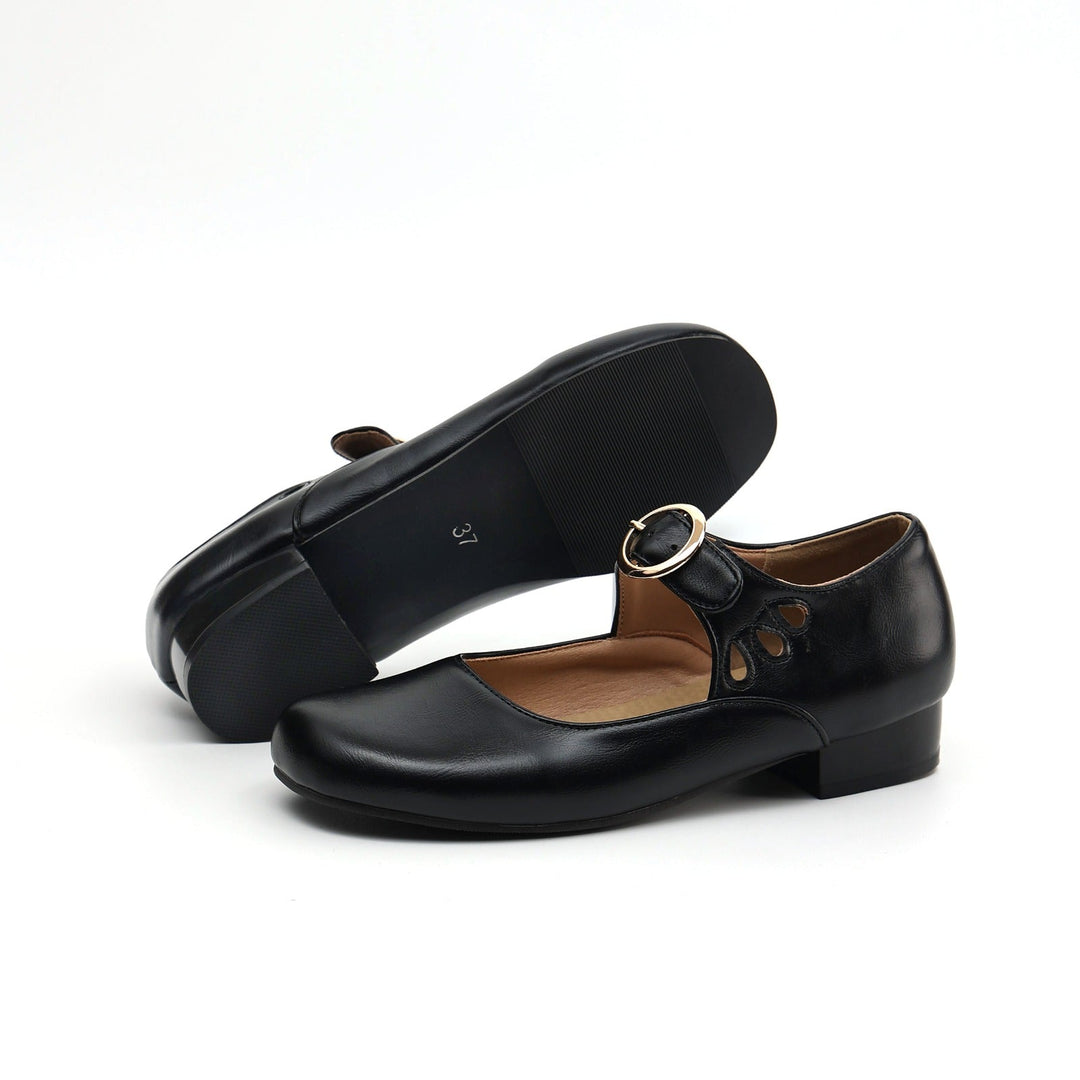 Elena — Orthopedic Leather Flats by Avelisse Toronto