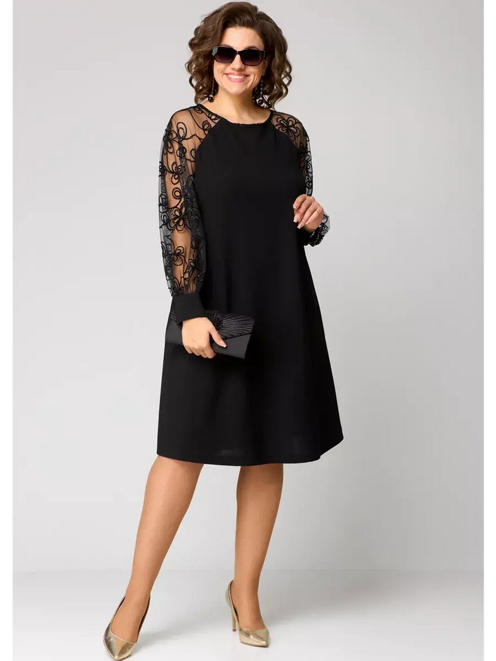 EMMA| Timeless Elegance Midi Dress