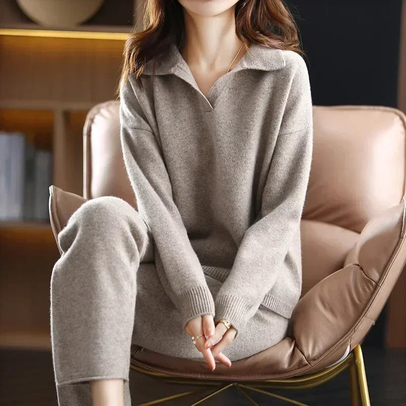Elegant Cashmere Set