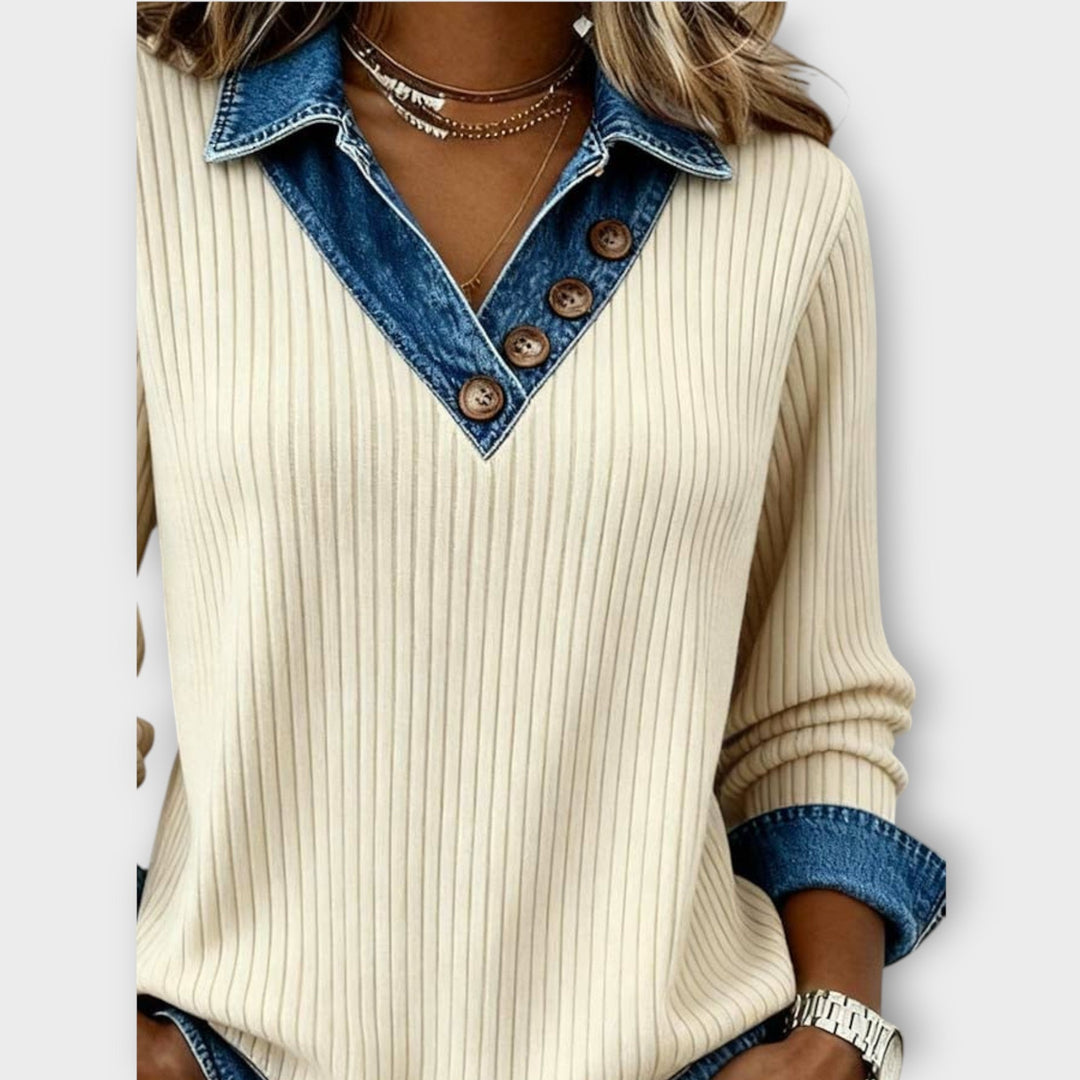 Anahi-Jean trim jacket