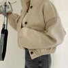 Stylish Cropped Utility Jacket